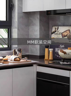 现代简约样板间厨房摆件仿真面包烘焙主题售楼处菜板软装饰品组合