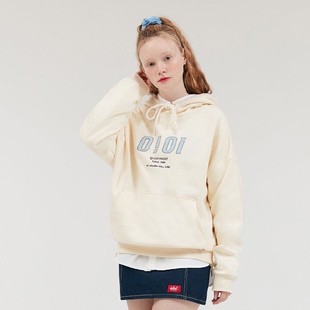 卫衣复古情侣连帽灰色秋季 OIOI甜品系列帽衫 潮牌宽松 官方正品