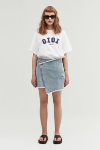 女rose朴彩英男女同款 韩国oioi短袖 春夏情侣宽松T恤 官方正品