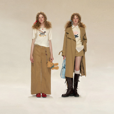 【所有女生的衣橱直播间】IHDXD长外套/针织背心/针织短袖/牛仔裤