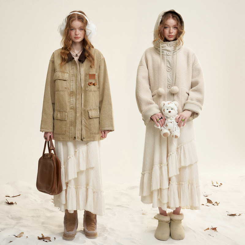 【所有女生的衣橱直播间】IHDXD面包外套/半裙/球球外套,女装/女士精品,短外套,淘宝优惠券,粉丝福利购,淘宝优惠卷