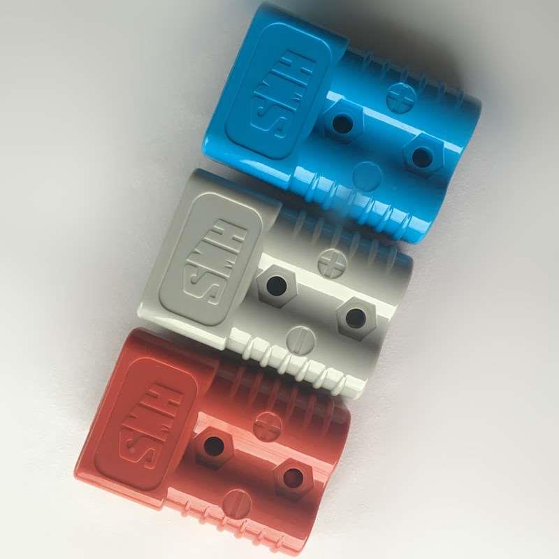 安德森插头插件外壳叉车充电接头50A120A175A350A600V连接器胶壳