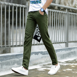 韩版 子 男裤 气质裤 百搭修身 夏季 男直筒宽松裤 休闲裤 男士 薄款 新款