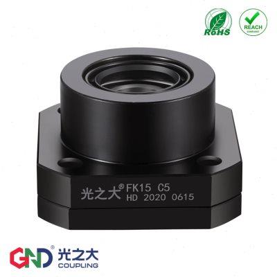 光之大滚珠丝杆固定端FK12高精度丝杠精密轴承座联轴器电机支撑座