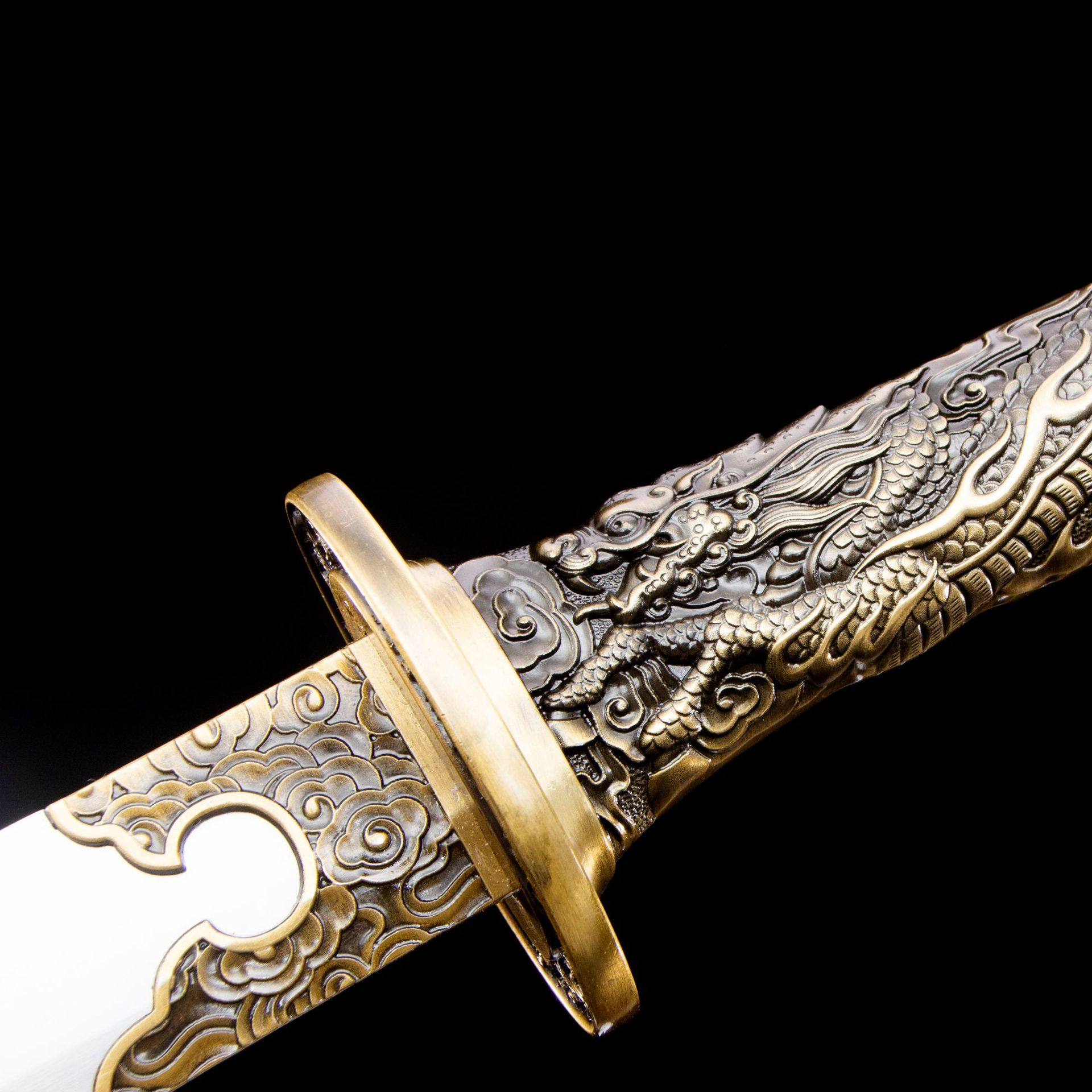 龙泉市刀剑手工锻打牛尾双手战刀锦衣卫佩刀绣春刀影视宝剑未开刃,金属材料及制品,其他金属制品,淘宝优惠券,粉丝福利购,淘宝优惠卷