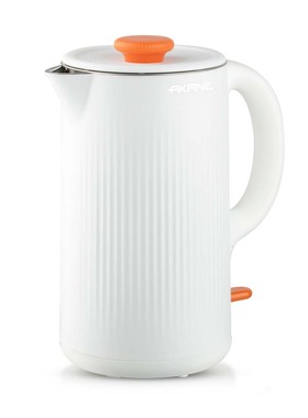 AKANE跨境欧规电热水壶烧水壶家用食品级304无缝不锈钢防干烧水壶