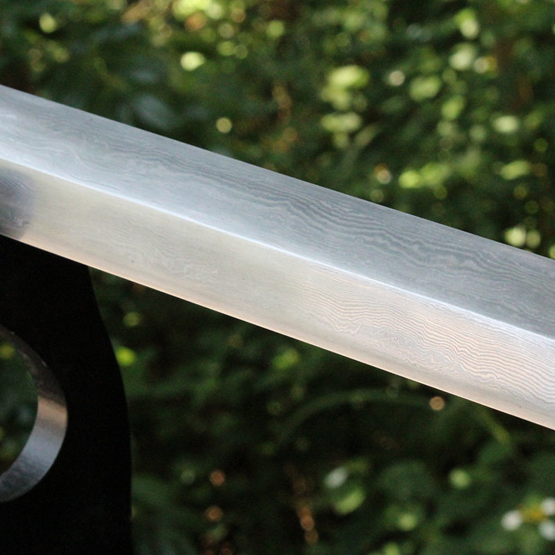 龙泉百兵堂 乌木手工款百炼花纹钢一体剑 楼空龙剑长剑硬剑未开刃,金属材料及制品,其他金属制品,淘宝优惠券,粉丝福利购,淘宝优惠卷