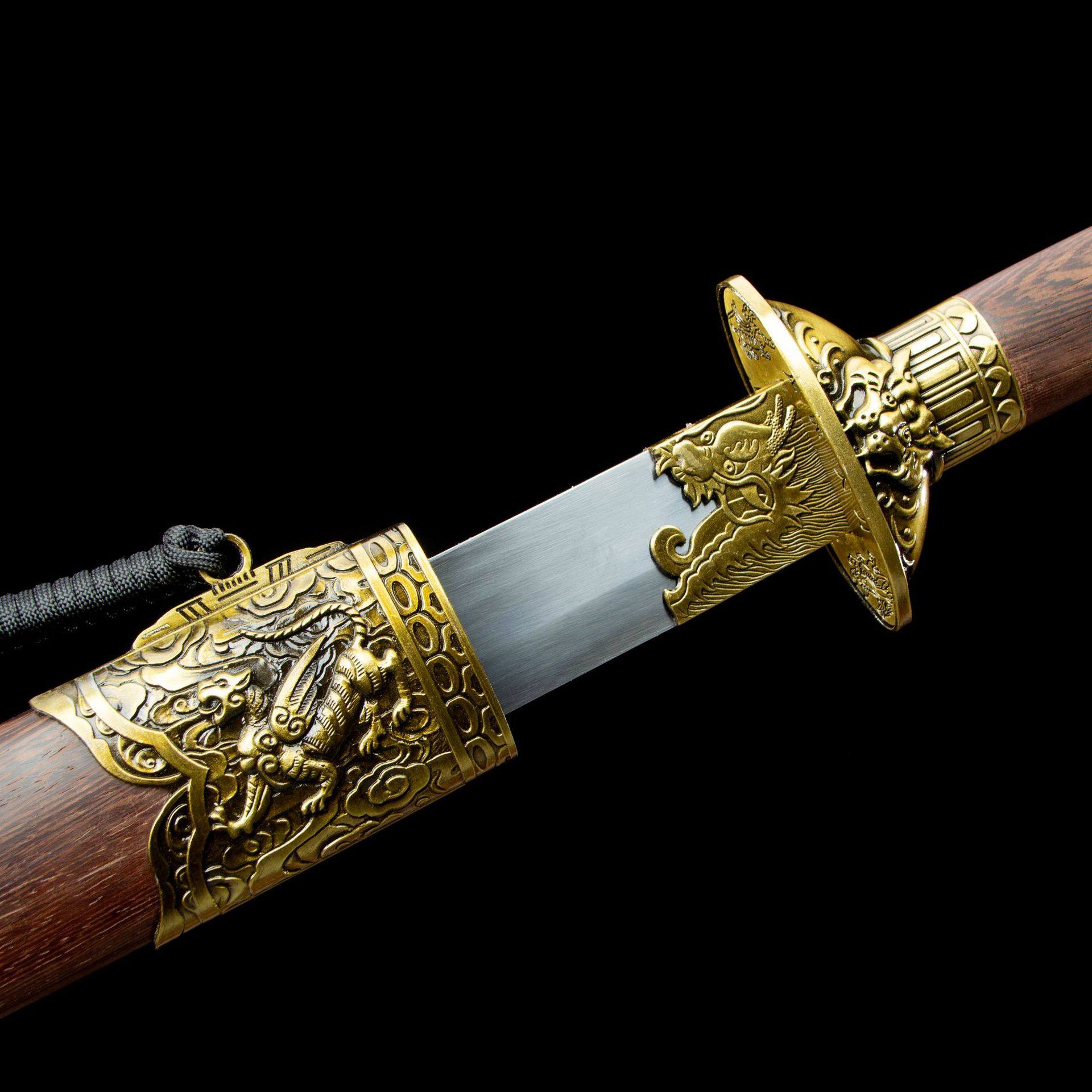 龙泉市刀剑手工锻打牛尾龙虎战刀清腰刀锦衣卫佩刀影视宝剑未开刃,金属材料及制品,其他金属制品,淘宝优惠券,粉丝福利购,淘宝优惠卷