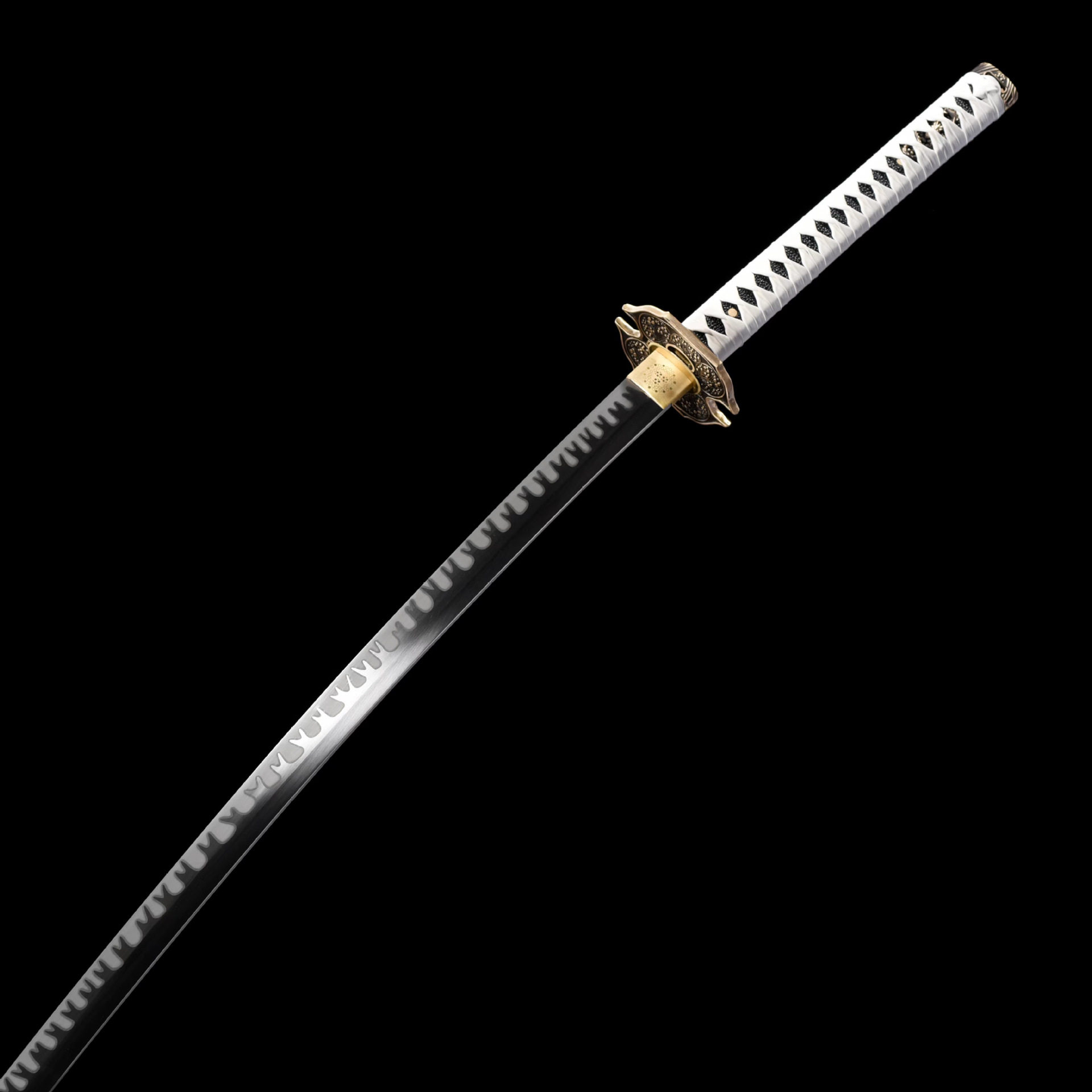 龙泉市刀剑高锰钢一体Katana日式指挥刀加长动漫阎魔刀宝剑未开刃,金属材料及制品,其他金属制品,淘宝优惠券,粉丝福利购,淘宝优惠卷