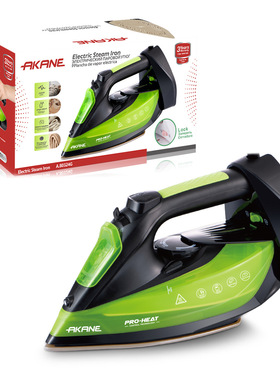 AKANE跨境欧规电熨斗家用手持式无线有线蒸汽电熨斗熨烫机烫衣服