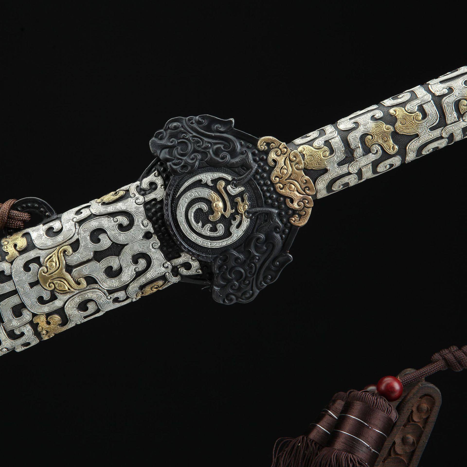 龙泉市刀剑花纹钢烧刃八面剑一体手工锻打唐剑防身清剑兵器未开刃,金属材料及制品,其他金属制品,淘宝优惠券,粉丝福利购,淘宝优惠卷