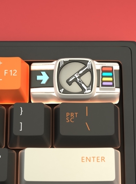 假面骑士键帽电王个性键帽电王腰带 空我机械键盘树脂键帽ESC按键