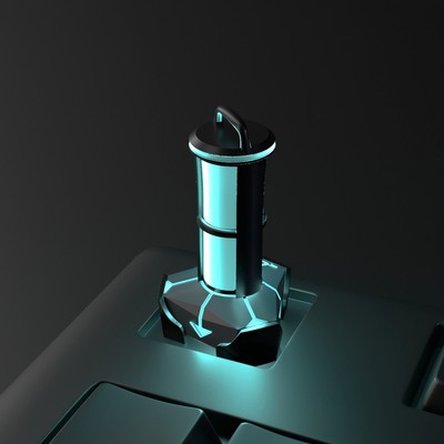 无畏契约爆能器键帽罗瓦兰特键帽客制化键帽机械键盘创意3D立体