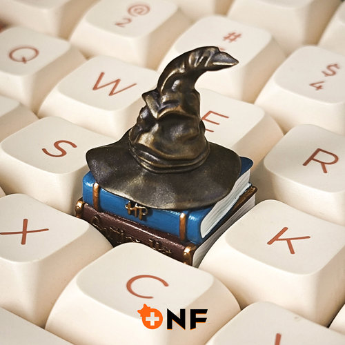 哈利波特键帽分院帽键帽霍格沃茨分院帽机械键盘个性树脂键帽esc