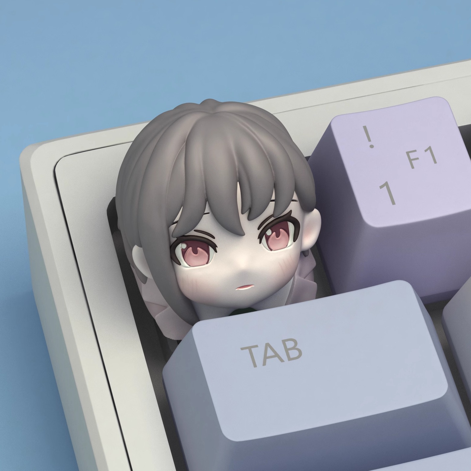 高松灯键帽 二次元个性机械键盘键帽机械键盘个性键帽创意键帽