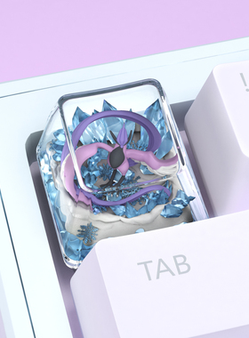 急冻鸟键帽 宝可梦周边键帽立体创意键帽esc机械键盘树脂键帽