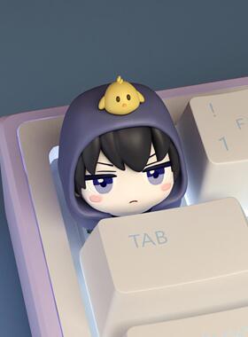 张起灵键帽  盗墓笔记无邪键帽树脂键帽机械键盘个性立体键帽esc