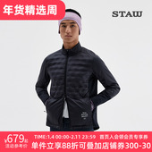 STAW世拓 致热 95拒水鹅绒跑步外套运动训练保暖750蓬羽绒服男