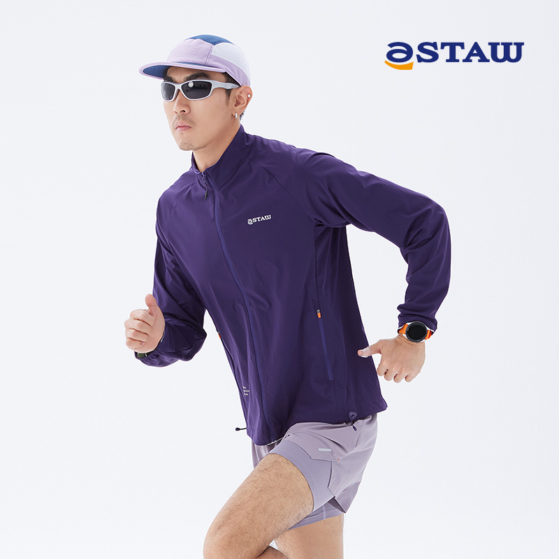 STAW防风跑步夹克外套男士