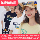 衣服上衣短袖 STAW 印花T恤 情侣装 体恤夏季 城市运动 230g重磅男款