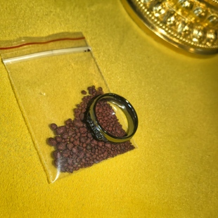 莲师法器戒指/法戒/金刚亥母/宗萨仁波切监制/邬金刹土乐空自在戒