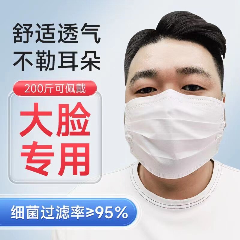 加大号口罩男女透气防尘图片