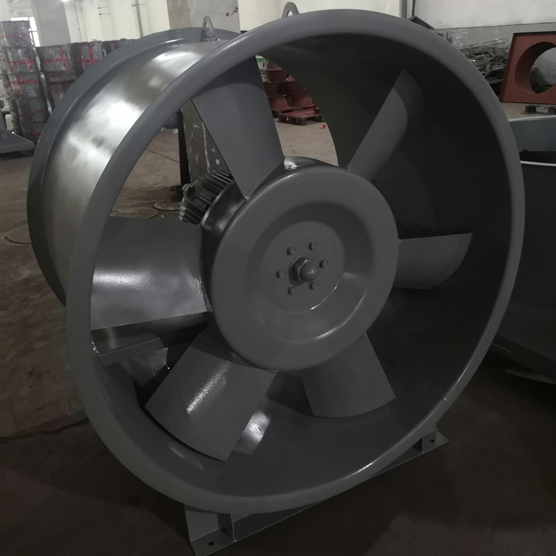 轴流式消防排烟风机HTF-I-10    36000m3/h 650pa 11KW 证书齐全