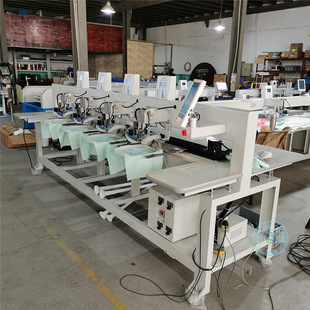 婚纱礼服装4头电脑全自镶钻点钻机rhinestone hot fixing machine