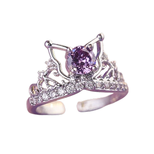 库洛咪戒指儿童挚爱之约时尚学生党送礼物卡通闺蜜气质送好友生日