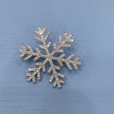 陈都灵同款晓雪胸针璀璨徽章别针