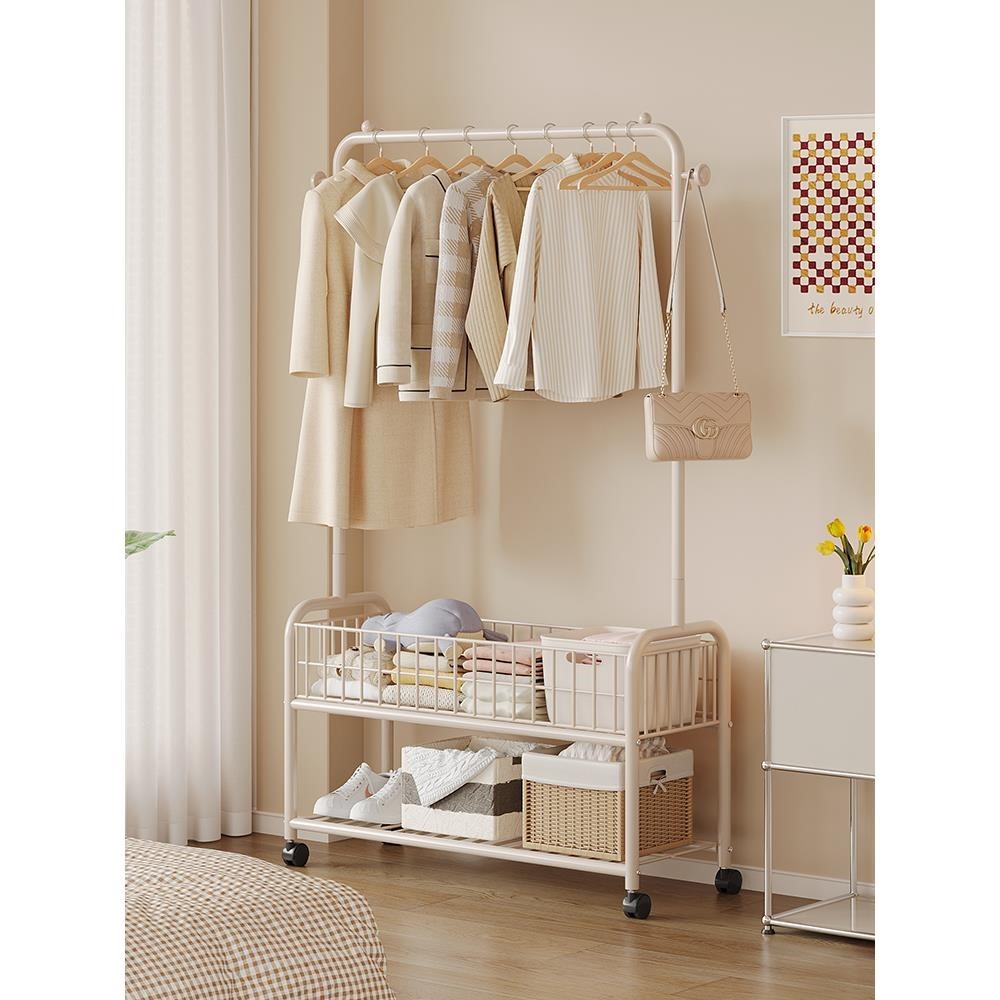 挂衣架落地卧室内宿舍衣帽架小型