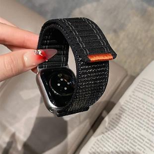 适用苹果手表S10尼龙iwatch十代秋冬表带Ultra3魔术贴s987柔软SE2