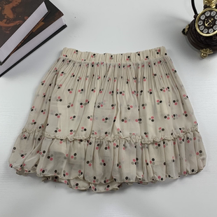 vintage日制古着蛋糕裙古早风少女夏款 149 半身裙软妹甜美超短裙