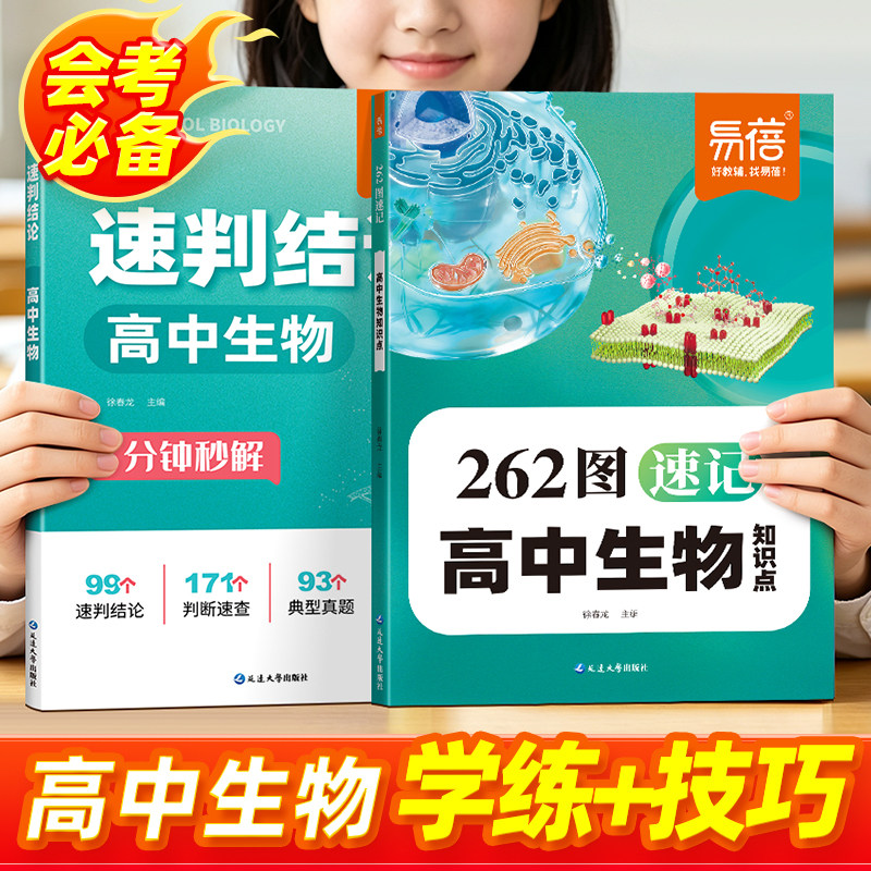【易蓓】高中生物262图速记速判结论