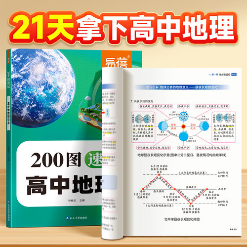 易蓓高中地理200图速记知识大全