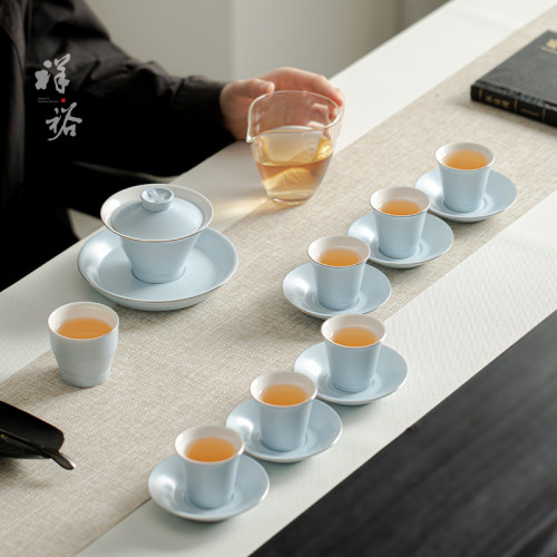 功夫茶具套装2026新款轻奢高档