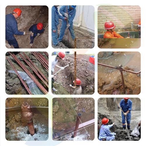 地线接地棒家用地线接地桩电力避雷防雷接地地针铜包钢接地极