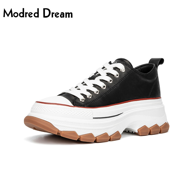 modred dream/摩登名仕女鞋2023新款女士小白鞋休闲鞋女欧美板鞋