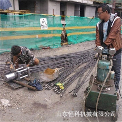 液压挤压机 桥梁15.2钢绞线挤压锚具 预应力钢绞线挤压机