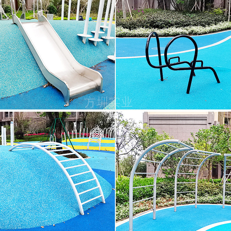 厂家定制各种户外游乐设备小区广场儿童滑梯体育运动健身器材设施