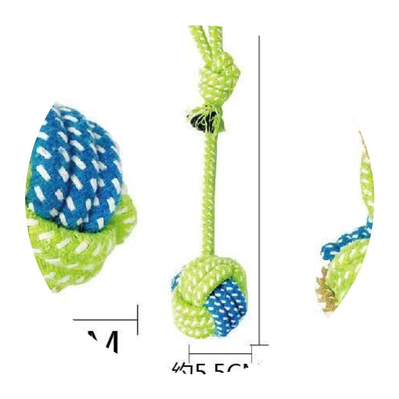 狗狗磨牙绳结玩具泰迪博美中小型犬啃咬玩具解Y闷小狗磨牙