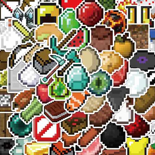 我的世界贴纸Minecraft周边