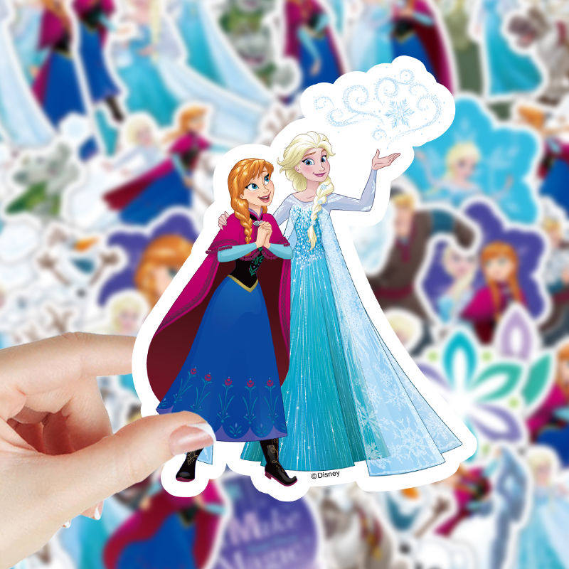 98张迪士尼冰雪奇缘镭射贴纸卡通安娜艾莎公主手机壳手账装饰贴画,文具电教/文化用品/商务用品,贴纸/立体贴纸,淘宝优惠券,粉丝福利购,淘宝优惠卷