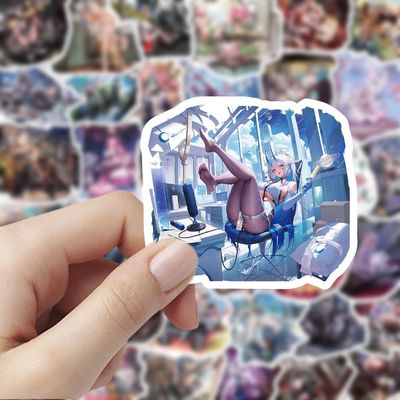 180张交错战线皮肤图册卡通贴纸