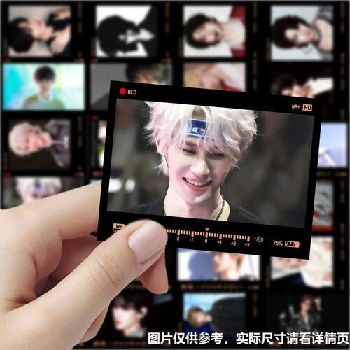 189张高颜值张真源拍立得贴纸
