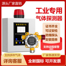 可燃气体探测报警器工业商用一氧化碳氧气硫化油漆酒精浓度检测仪