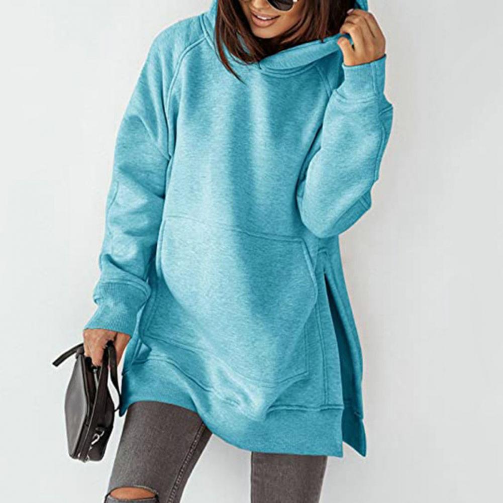 Warm Autumn Hoodie Loose Pullover保暖秋季连帽衫宽松套头衫