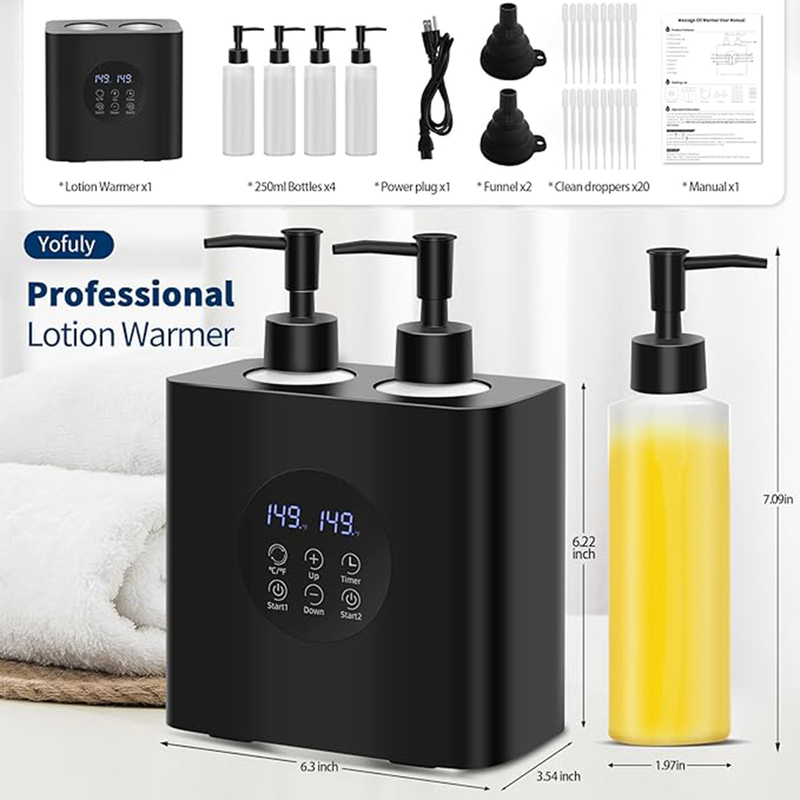 面霜热卖可控温预热按摩精油加热器水乳耐高温家用精油扩香器加热