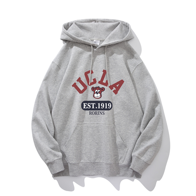 UCLA加利福尼亚美式连帽卫衣男