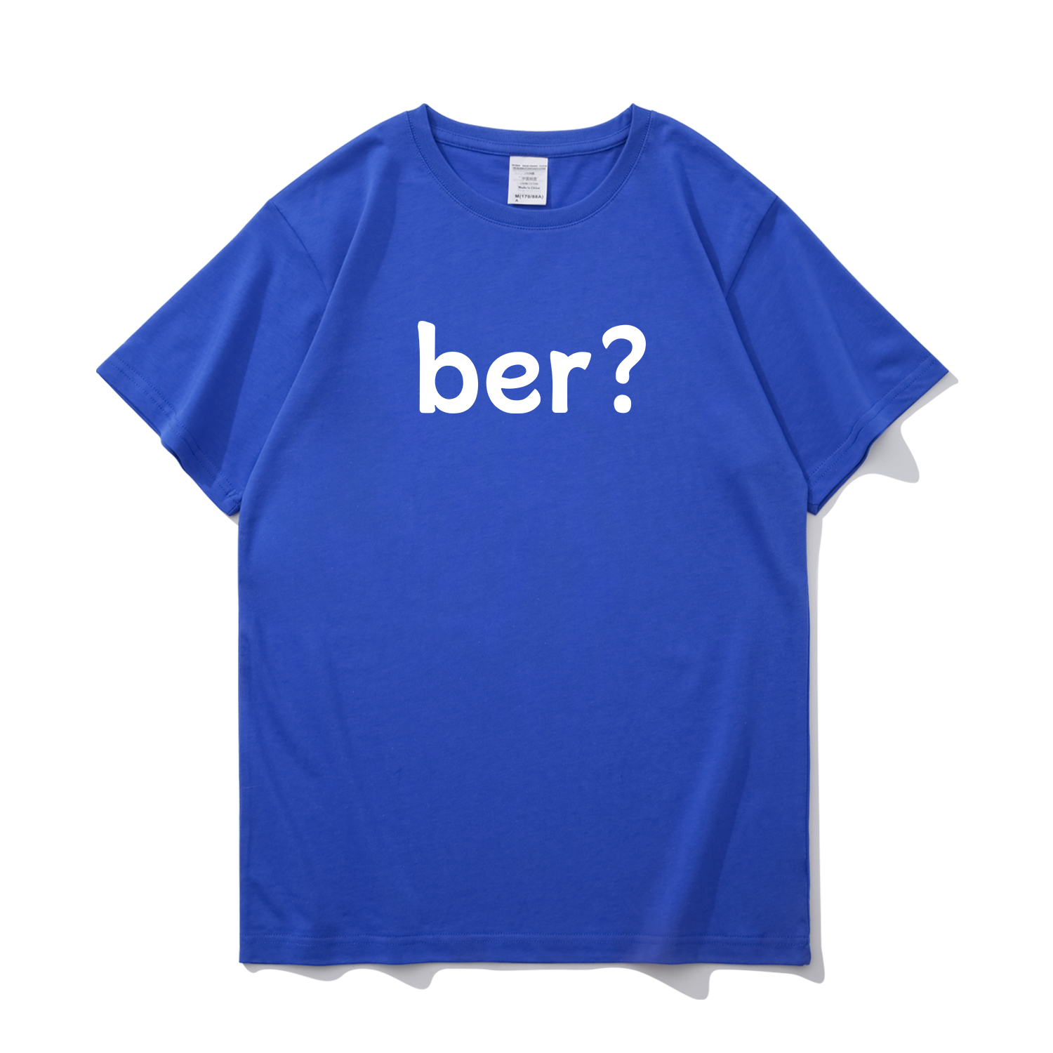 潮流字母印花短袖男T恤纯棉宽松